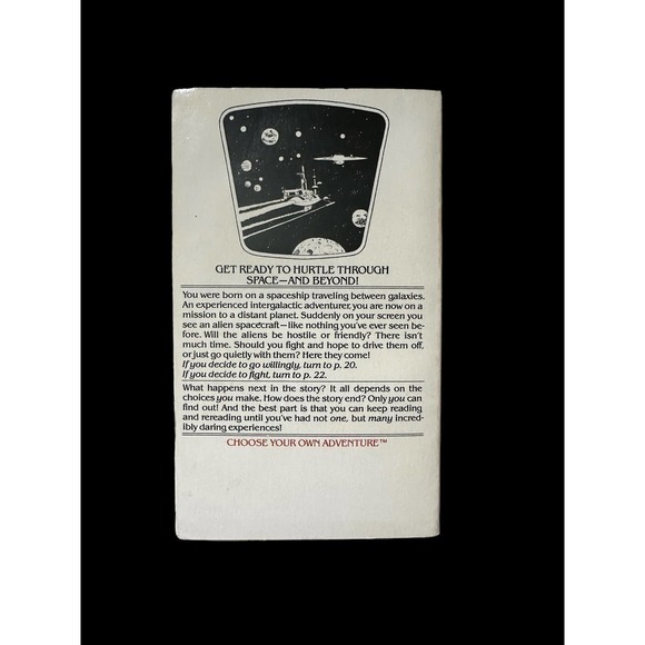 Vintage Choose Your own Adventure book Space and Beyond - Picture 3 of 6